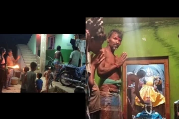 கொரோனாவை விரட்ட செங்கம் அருகே கிராம மக்கள் செய்த வினோத வழிபாடு!