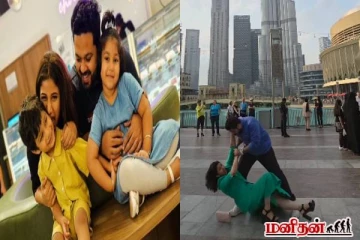 வெளிநாட்டில் ஆல்யா-சஞ்சீவ் ஜோடி பார்த்த வேலையை பாருங்க... வைரலாகும் காணொளி!