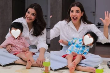 தனது மகனுடன் விளம்பரத்தில் நடித்துள்ள நடிகை காஜல் அகர்வால், ஆனால்?- ஏன் இப்படி, கேள்வி கேட்கும் ரசிகர்கள்