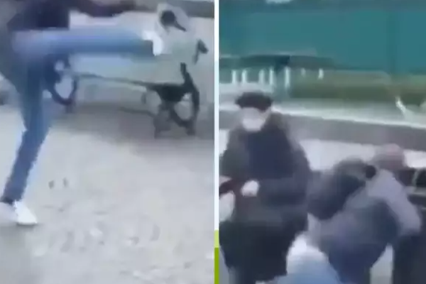 புறாவை எட்டி உதைத்த நபர்..அடுத்த நொடியே பலி தீர்த்த கர்மா! தீயாய் பரவும் வீடியோ | Flying Bird Viral Video