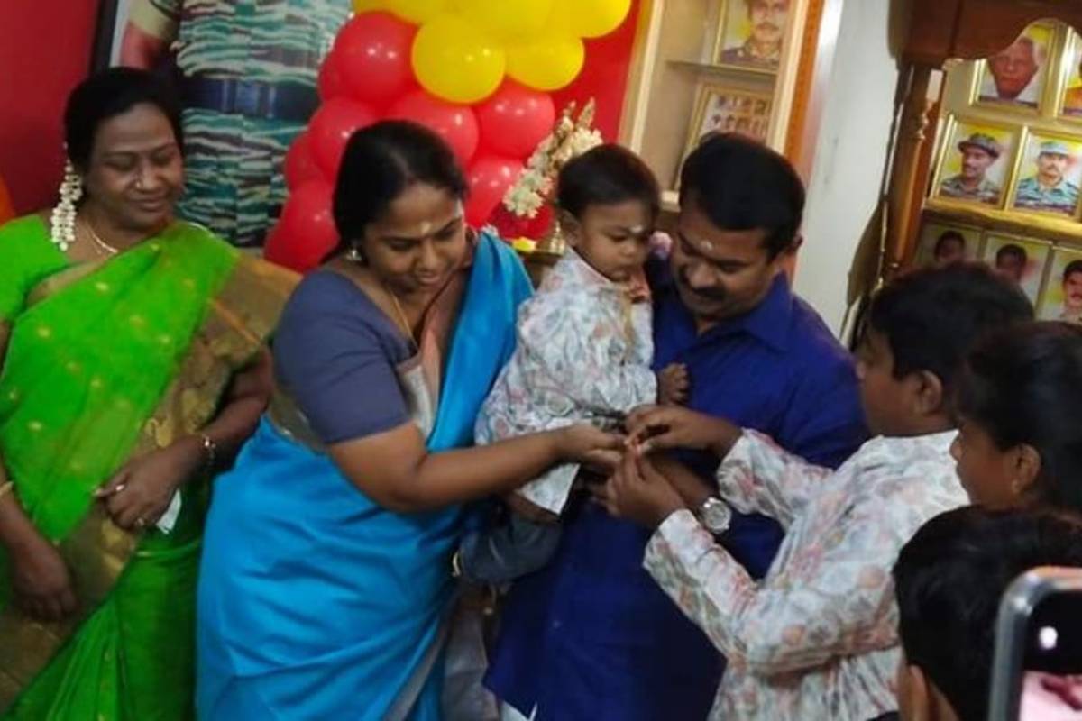 2வது குழந்தைக்கு தந்தையான சீமான் - குவியும் வாழ்த்துக்கள் | Ntk Seeman Kayalvizhi Welcomes Baby Girl