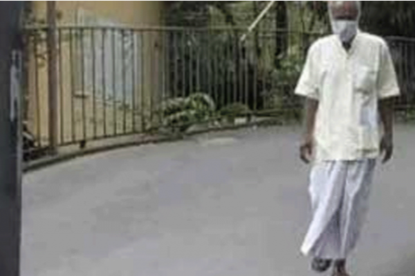 சாதாரணதர பரீட்சைக்கு தோற்றிய 74 வயது முதியவர் | Grandpa Who Came To Write O L