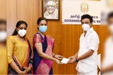 முதல்வரிடம் ரூ.50 லட்சம் நிதியுதவி அளித்த பில்ரோத் மருத்துவமனை!