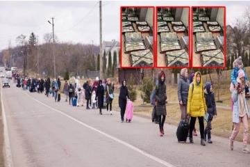 போர்சூழலைப் பயன்படுத்தி கோடிக்கணக்கான பணத்துடன் தப்பியோட முயற்சித்த உக்ரைன் பெண்