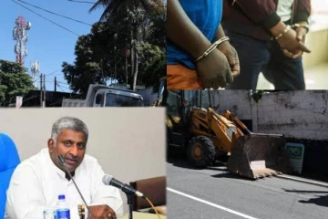 சிறிலங்கா அமைச்சரின் பெயரைப் பயன்படுத்தி காணி சுவீகரிப்பில் ஈடுபட்ட இருவர் கைது