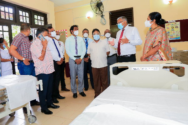 ලංවීම සේවකයින් සඳහා ම වෙන්වූ අතරමැදි රෝහලක් .. (PHOTO) | Srilanka Political