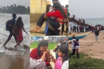 මාතර පරවි දූපතේ ගුවන් පාලම සමග මුහුදට වැටුණ පෙම්වතුන්ට සිදුවූ දේ..මෙතෙක් නෑසුණු සංවේදී කතාවක්.(VIDEO/PHOTOS)