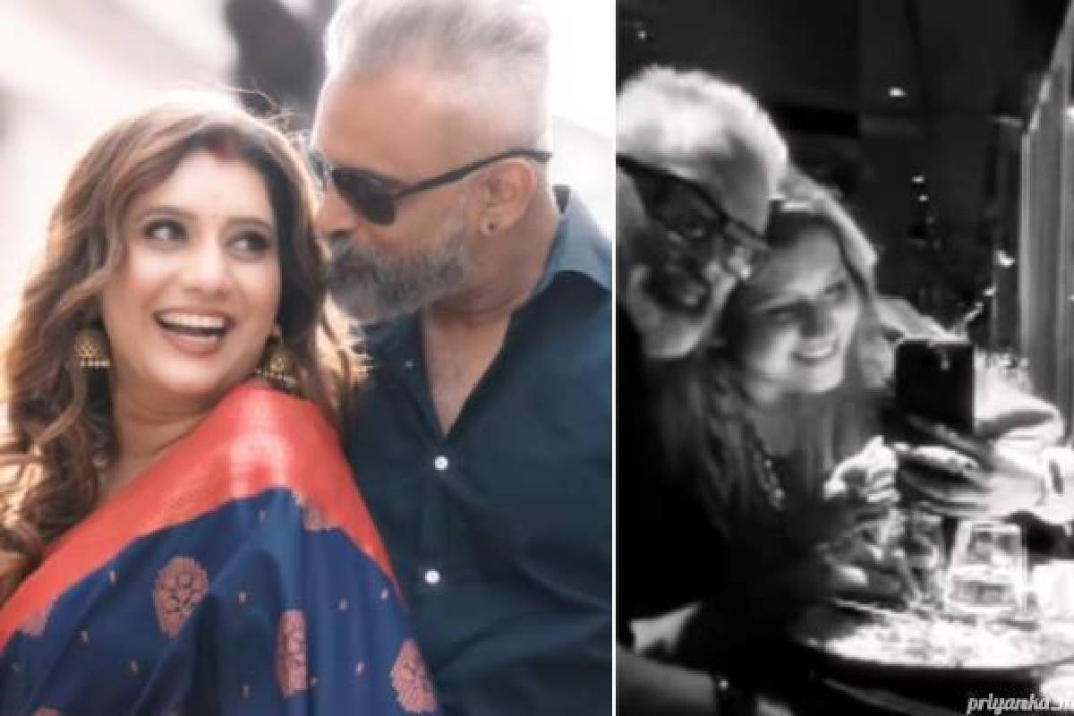 கணவருடன் இத்தாலியில் பிரியங்கா தேஷ்பாண்டே... பதிவில் சிக்கிய தகவல்! | Vj Priyanka Romantic Selfie With Husband Vasi