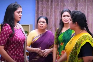 கர்ப்பமாக இருக்கும் விஷயத்தை கூறிய காவேரி, அதிர்ச்சியில் சாரதா... மகாநதி பரபரப்பு புரொமோ