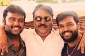 நடிகர் விஜயகாந்தின் மருமகளை பார்த்துள்ளீர்களா.. இதோ அழகிய ஜோடியின் புகைப்படம்