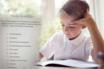 அமெரிக்க பள்ளியில் கேட்கப்பட்ட கேள்வியால் சர்ச்சை ; கடவுள் இருக்காரா? இல்லையா?