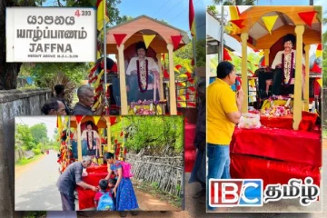 புங்குடுதீவில் முன்னெடுக்கப்பட்ட தியாக தீபம் திலீபனின் ஊர்திப் பவனி