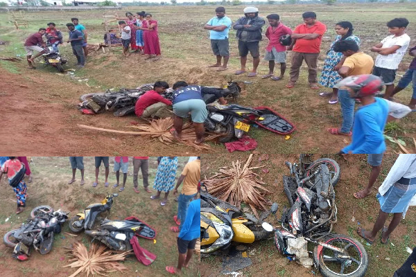 எரிபொருள் பெறுவதற்காக நிறுத்தி வைக்கப்பட்டிருந்த வாகனங்களைத் அடித்து நொருக்கி யானைகள்! (படங்கள்) - ஐபிசி தமிழ்