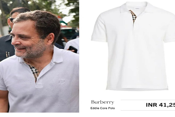 ராகுல்காந்தி அணியும் டி-சர்ட் 41 ஆயிரம் ரூபாய் - பாஜக விமர்சனம் | Tshirt Worn By Rahul Gandhi Costs 41 Thousand ராகுல்காந்தி அணியும் டி-சர்ட் 41 ஆயிரம் ரூபாய் - பாஜக விமர்சனம் | Tshirt Worn By Rahul Gandhi Costs 41 Thousand