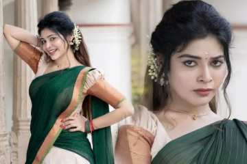 கண்களால் ரசிகர்களை கவரும் நடிகை தர்ஷா குப்தா.. அழகிய க்ளிக்ஸ்