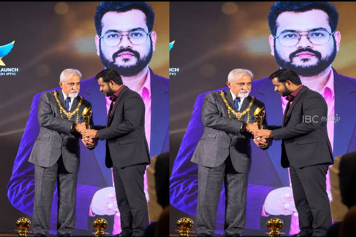 லண்டனில் ஆசிய செல்வாக்காளர் விருதை வென்றார் ஐபிசி தமிழ் முன்னாள் வானொலி முகாமையாளர் சதீசன் | Former Ibc Satheesan Wins Asian Influencer Award