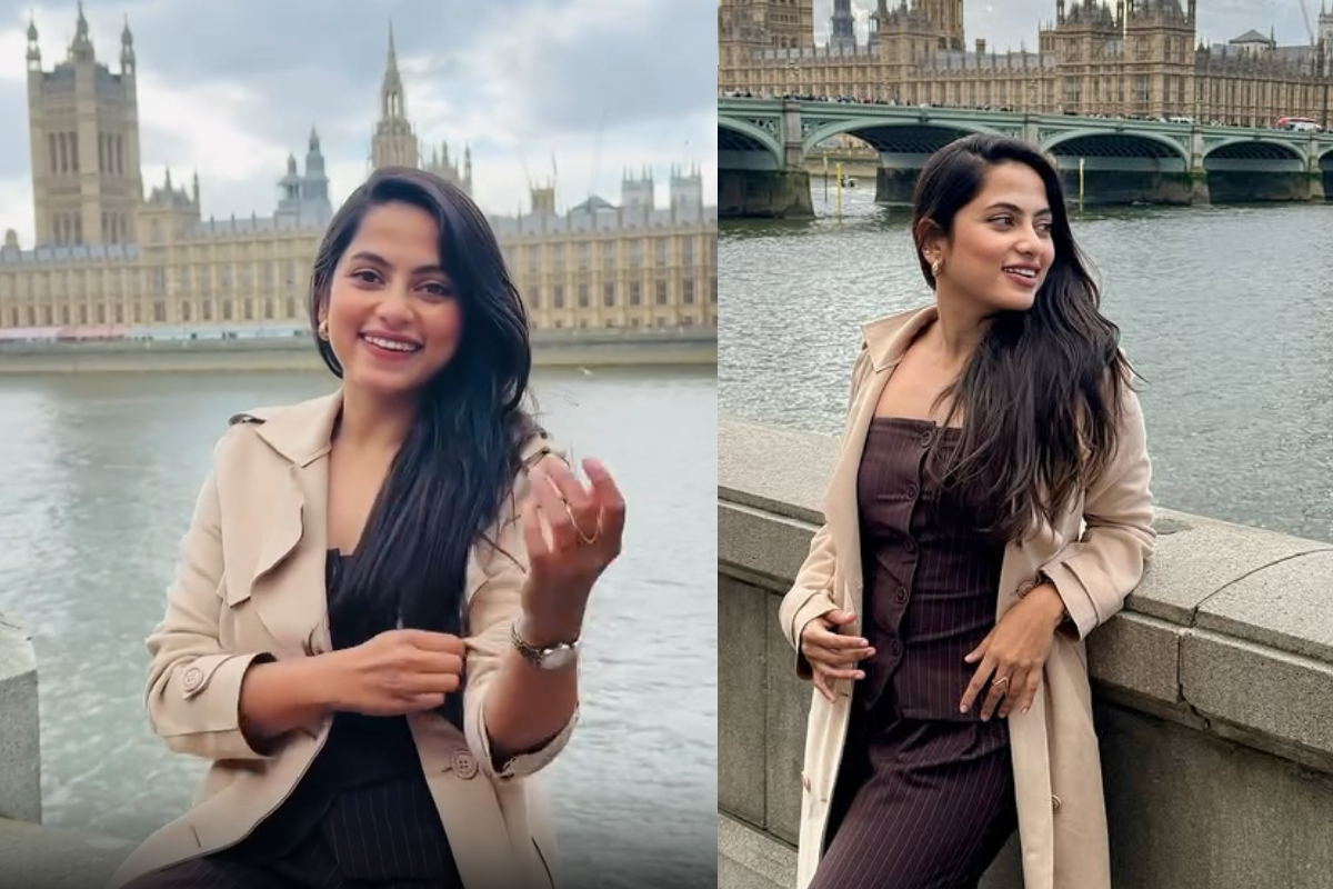 லண்டன் சென்றுள்ள அய்யனார் துணை சீரியல் மதுமிதா.. போட்டோஸ் இதோ | Ayyanar Thunai Serial Madhumitha In Londan