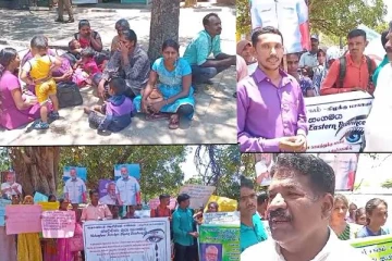 தொண்டர் ஆசிரியர்களுக்கு நிரந்தர நியமனம் வேண்டும் : திருகோணமலையில் முன்னெடுக்கப்பட்டது போராட்டம்