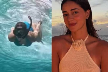 மாலத்தீவு வெகேஷன்!! நடிகை அனன்யா பாண்டேவின் நீச்சல் உடை புகைப்படங்கள்