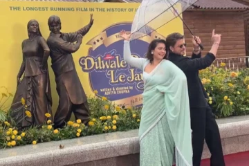 பிரபல இந்திய நடிகர் நடிகைக்கு லண்டனில் சிலை திறப்பு