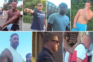 புலம்பெயர்ந்தோர் மையம் முன் வன்முறையில் ஈடுபட்ட எட்டு பேரை தேடும் பொலிசார்