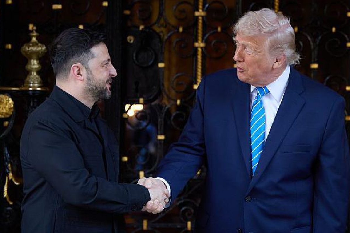 டொனால்ட் ட்ரம்புடன் ஜெலன்ஸ்கி பேச்சுவார்த்தை | Zelenskyy Holds Talks With Donald Trump டொனால்ட் ட்ரம்புடன் ஜெலன்ஸ்கி பேச்சுவார்த்தை | Zelenskyy Holds Talks With Donald Trump