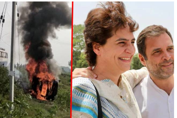 உ.பி. வன்முறை - தங்கையின் துணிச்சலை பாராட்டிய அண்ணன் ராகுல் காந்தி! | Up Protest Issue Raghul Gandhi Wish Priyanka