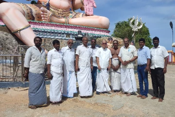 திருக்கோணேஸ்வரம் ஆலயத்திற்கு தமிழ் தேசிய கூட்டமைப்பின் பிரதிநிதிகள் பயணம் (Photos)