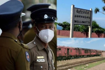 கொழும்பில் தொடருந்துடன் மோதி வெளிநாட்டவர் உயிரிழப்பு (படங்கள்)