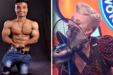 நாக்கால் மின்விசிறியை நிறுத்தி சாதித்த பெண்! உலகின் மிகச்சிறிய பாடிபில்டர்.. 2021ம் ஆண்டின் தலைசிறந்த உலக சாதனைகள்