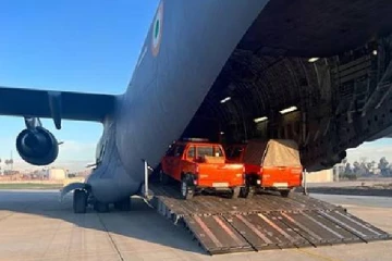 துருக்கிக்கு நிவாரண பொருட்களை அனுப்பிய இந்தியா : விமானத்தை தடுத்த பாகிஸ்தான் : சர்ச்சையான விவகாரம்