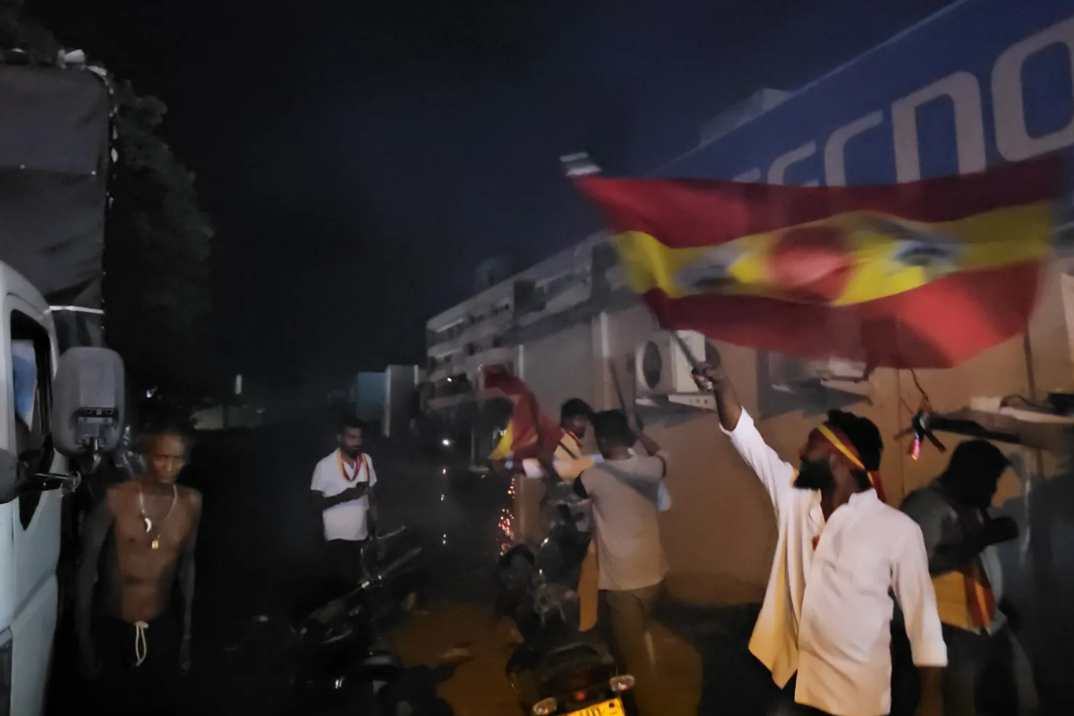 யாழில் களைகட்டிய தமிழக வெற்றிக் கழகத்தின் வெற்றி கொண்டாட்டம் | Tvk Victory Celebrations In Full Swing In Jaffna