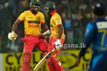 ඉන්දියාව පරදා සිම්බාබ්වේ පිළට ජය...