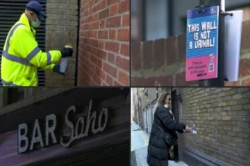 பொது இடத்தில் சிறுநீர் கழித்தால் கழிப்பவர் மீதே திருப்பி அடிக்கும்! லண்டனில் சூப்பர் திட்டம் அறிமுகம்