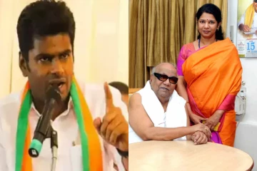 உங்க அப்பா பேசுனத விட நா பேசிடல...! கனிமொழி விமர்சனம் - அண்ணாமலை பதிலடி