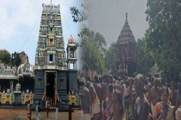 யாழ். தெல்லிப்பழை துர்க்கை அம்மன் தேர்த்திருவிழா ; ஆசி பெற திரண்ட பக்தர்கள் | Jaffna Durga Amman Festival People Gathered