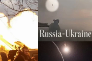 යුක්රේනයේ අගනුවර ඇවිලෙයි - මිසයිලවල සුන්බුන් අහසින් වැටෙද්දී ජනතාවට රජයෙන් උපදෙසක්..