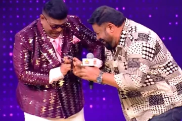 Super Singer: சூப்பர் சிங்கரில் பாடி அசத்திய கோபிநாத்... நடுவர் கொடுத்த பரிசு என்ன?