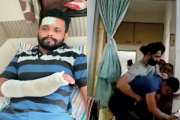 கொரோனா பாதித்து வீட்டில் இருந்த கணவன்! கதவை உடைத்து படுக்கையறையில் நுழைந்த மனைவி செய்த அதிர்ச்சி செயல்... திகில் புகைப்படங்கள்