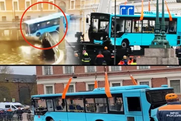 ரஷ்யாவில் அதிர்ச்சியை ஏற்படுத்திய பேருந்து விபத்து