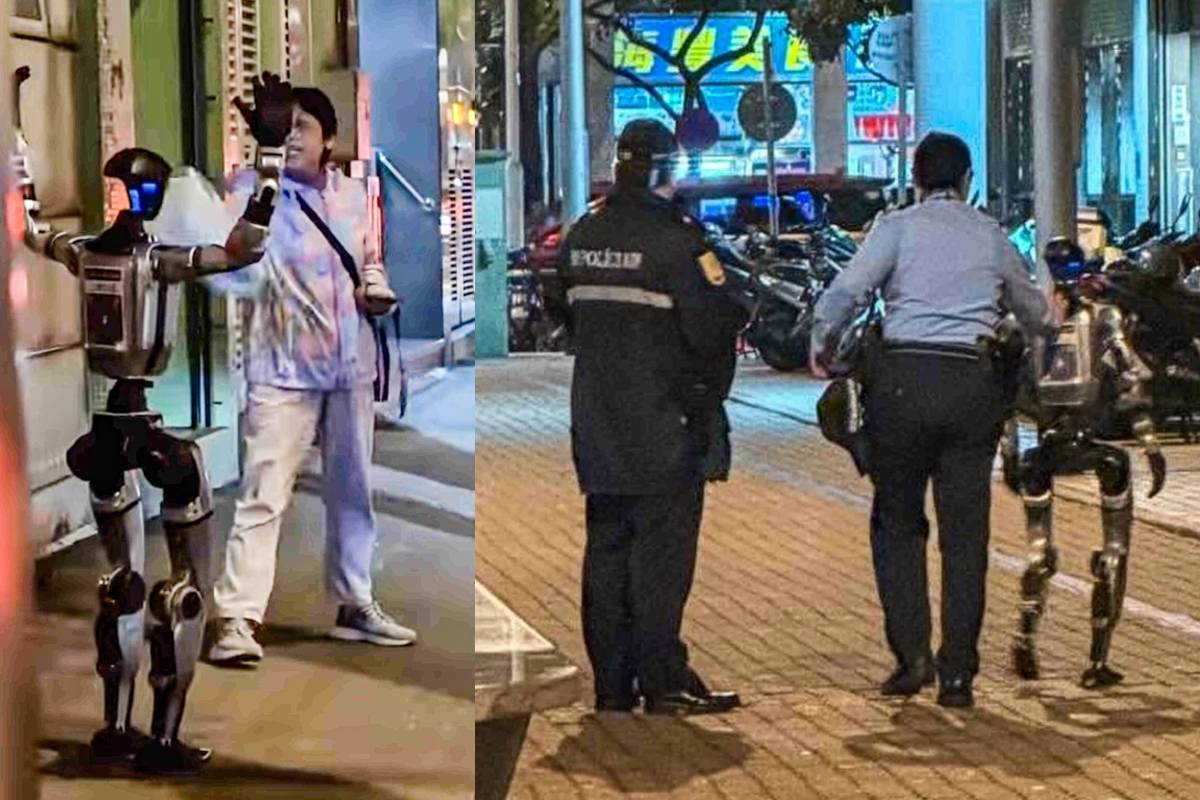 மூதாட்டியை அச்சுறுத்திய ரோபோவை கைது செய்த பொலிஸார் | China Police Arrest Robot Threat Elder Women