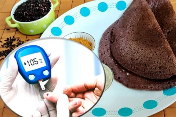 சுகரை கட்டுப்படுத்தி தேவையற்ற கொழுப்புகளை குறைக்கும் கருப்பு அரிசி தோசை