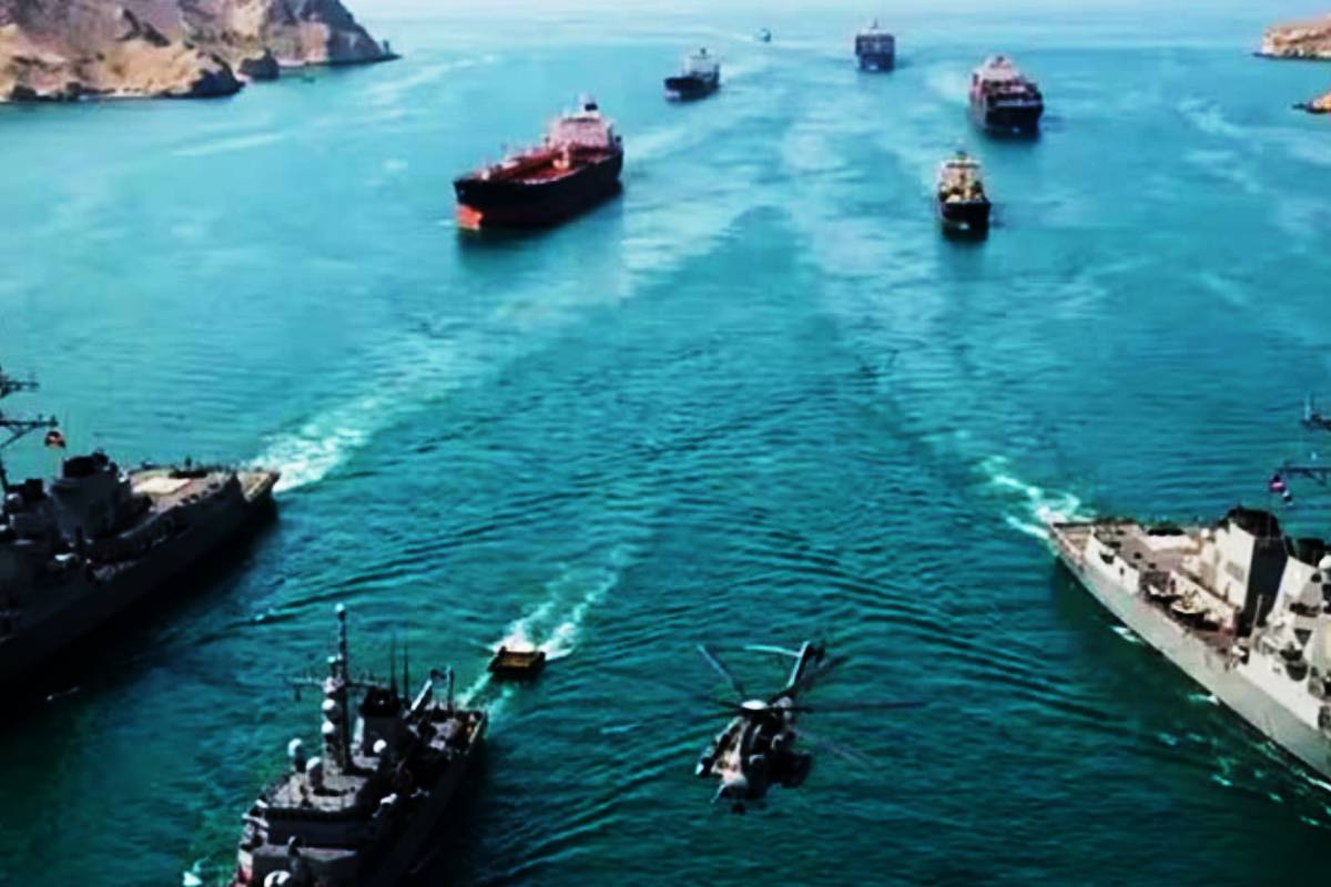 ஹார்முஸ் நீரிணையிலிருந்து திருப்பி அனுப்பப்பட்ட இந்தியக் கப்பல்கள்! | Iran Navy Intercepts Indian Ship Hormuz Strait