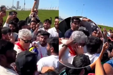 நடிகர் அஜித்திடம் அத்துமீறி நடந்துகொண்ட ரசிகர்.. கடுப்பான AK