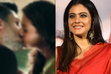 2 பேருடன் லிப் லாக் காட்சிக்கு பல முறை ஒத்திகை!.. சர்ச்சையில் சிக்கிய 48 வயதான கஜோல்