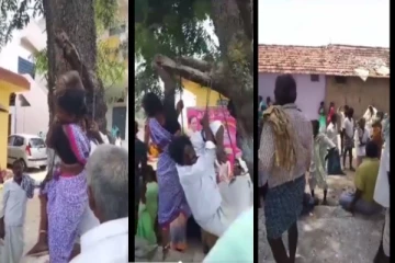 சூனியம் செய்ததாக கூறி கணவன், மனைவியை மரத்தில் கட்டி வைத்து தாக்கிய பொதுமக்கள்! அதிர்ச்சி சம்பவம்