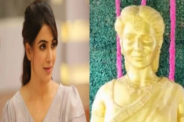 சமந்தாவுக்கு கோவில் கட்டிய நபர்... வெறித்தனமான ரசிகரா இருக்காரே!