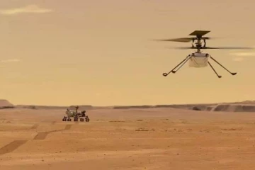 செவ்வாய் கிரகத்தில் பறந்த ஹெலிகாப்டர் - நாசா விண்வெளி ஆய்வு மையம் சாதனை