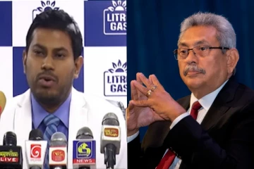 ජනපති හදිසියේම ලිට්‍රෝ ගෑස් පර්යන්තයට යයි..එහි සභාපති වහාම ඉවත් කෙරේ.