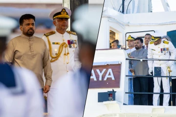கடற்படையில் உத்தியோகபூர்வமாக இணைந்த சமுத்ரவிஜய கப்பல்